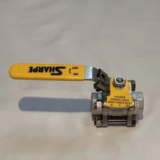 Sharpe 39036 1/2-CF8M 1000WOG Full Port Ball Valve Stainless Steel 1/2" Threaded