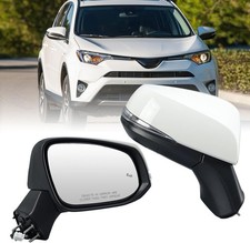 Right Passenger Side Mirror Compatible with Toyota RAV4 2019 2020 2021 2022 2023