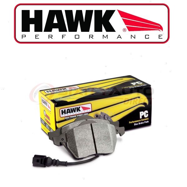 Hawk Rear Disc Brake Pad Set for 1997-2000 Lamborghini Diablo - Braking dv