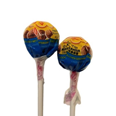 2 Chupa Chups X IKEA Meatball Flavor Lollipop April Fools Limited Ed Free Ship