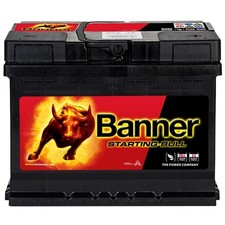 BANNER 010562190101 Batterie de Démarrage 12V 62Ah 510A EN pour VW Tiguan I