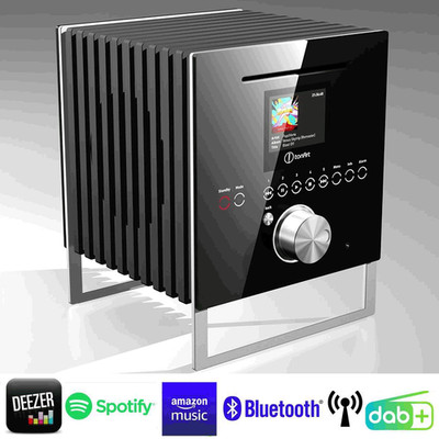 tonArt Model qb I 2.1 Soundsystem,schwarz m. Fehler, Internetradio, DAB, Spotify