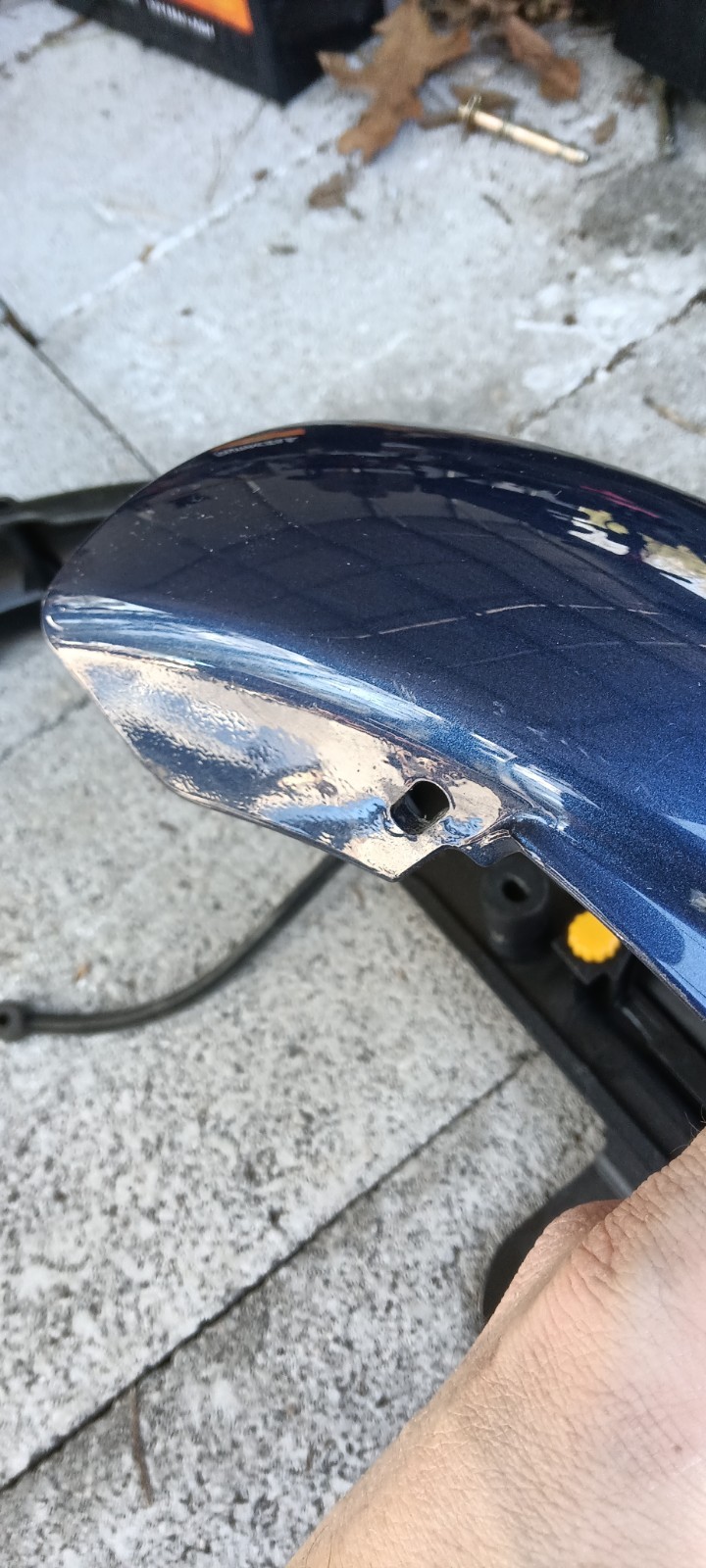 Jet 3 Ultra Blue Shroud With Fender Covers For Power Wheelchair