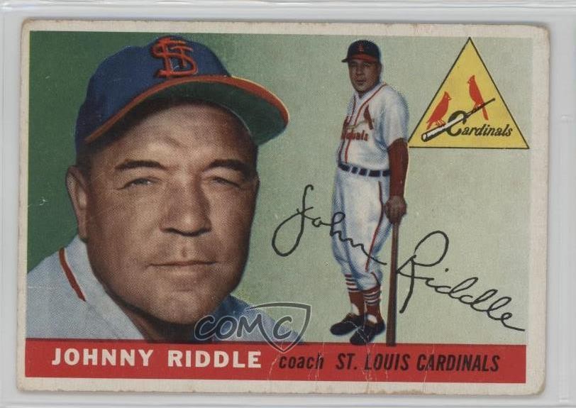 1955 Topps Johnny Riddle #98 2u3