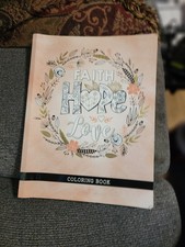 Faith Hope Love Inspirational Coloring Book for Adults and Teens with Scripture