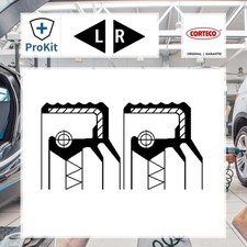 ORIGINAL® Corteco Wellendichtring, Radnabe Vorne, Hinten für Renault Trucks C