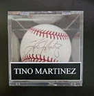 Tino Martinez Autographed Baseball No COA