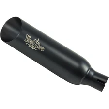 Voodoo Shorty Slip-On Exhaust - Black VEEX250K8B