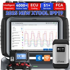 2025 XTOOL IP919 Bidirectional ECU Coding Scanner Diagnostic Tool Key Programmer