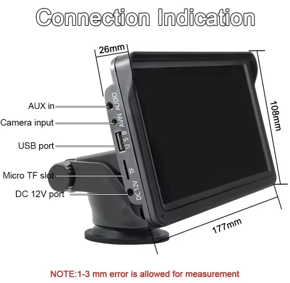 Car Schermo Android Universale 7 Pollici CarPlay E Touch Screen - Immagine 3 di 4