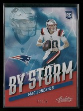 2021 Panini Absolute By Storm Mac Jones #BST-9 Spectrum Red /75 RC Rookie