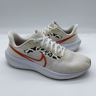 Nike Air Zoom Pegasus 39 Women s Size 8.5 Running Shoes DZ5214-100 White Leopard