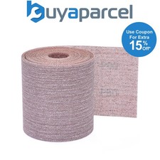 Vaunt 115mm x5m Mesh Net Sanding Rolls Assorted Grits Fits Makita Dewalt Bosch