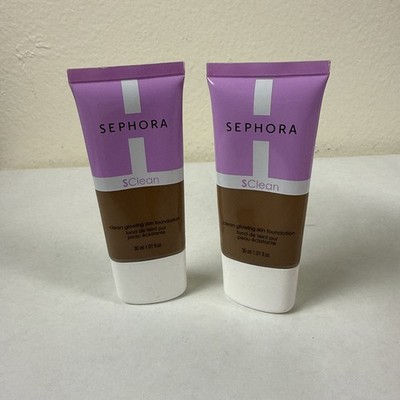Set Of 2 - Shade 31  - 30 ml Sephora Clean Glowing Skin Foundation NEW