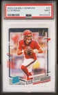 2023 Panini Clearly Donruss CJ Stroud Rated Rookie  RC #93 PSA 9 Houston Texans