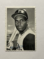 1969 Topps Deckle Edge Roberto Clemente #27 Pittsburgh Pirates VG/EX No Creases