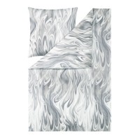 Estella BettwäSche Klaas Mako-Jersey Bl 135X200 Cm Grau Bettbezug