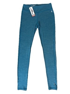 $115 Smartwool Women's  Thermal Merino Base Layer Bottom-Cascade Green - Large