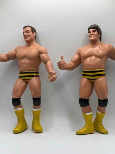 Killer Bees Tag Team Brian Blair & Jim Brunzell WW...