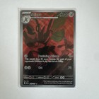 Scizor Pokémon TCG Sv03: Obsidian Flames Holo Illustration Rare Card 205/197