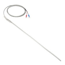K Type Temperature Sensor Probe 1.5M Cable 4mmx300mm Thermocouple 32~1472°F