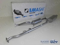 Imasaf Auspuffset Mitteltopf + Endtopf für Mazda MX-6 2.0 (Ge) 1991-1997
