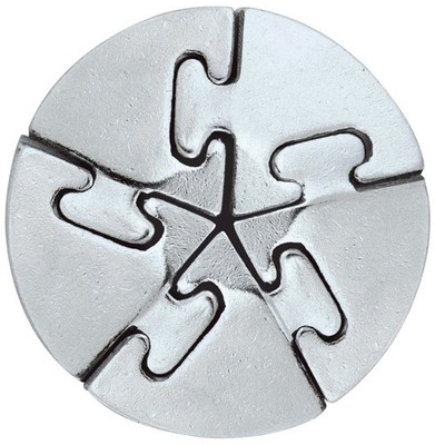 BePuzzled Hanayama Cast Puzzle - Spirale Level 5 - HANAYAMA - 30858