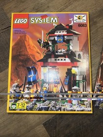 LEGO Ninja Set #6083: SAMURAI STRONGHOLD NOT Complete w/ Manual & Box (1998)
