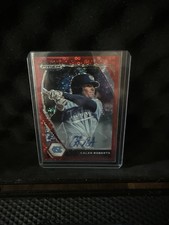 Caleb Roberts/99 2021 Prizm Draft Picks Autograph Prizms Red Donut Circles #138 