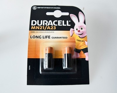  2x MN21 12V Batterie  Duracell 23AE A23 VA23GA  LRV08  23A L1028 8LR932 / 8LR23