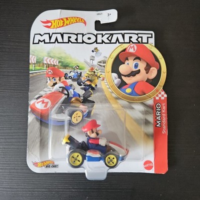 Nintendo Super Mario Kart Mario Mattel Hot Wheels Standard Cart Toy Car Japan 