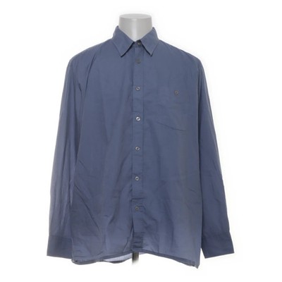 Roberto Bertolucci, Hemd, Größe: 46, Blau, Baumwolle/Polyester, Einfarbig #rlm