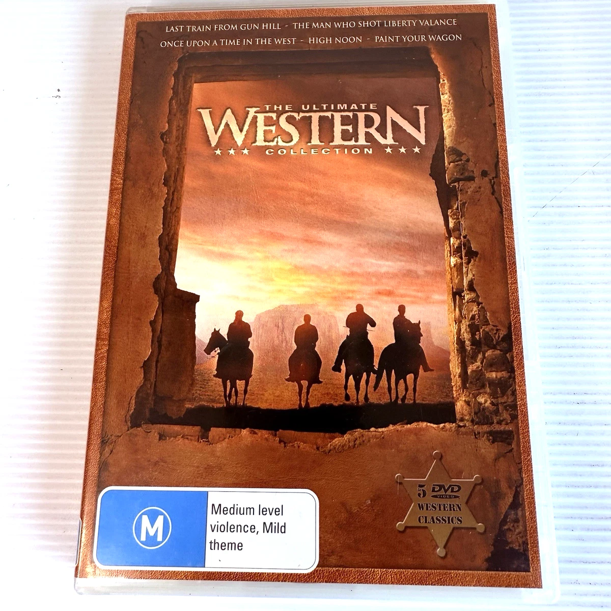 The Ultimate Western Collection - 5 Movie DVD Box Set Region 4 Free AU Post
