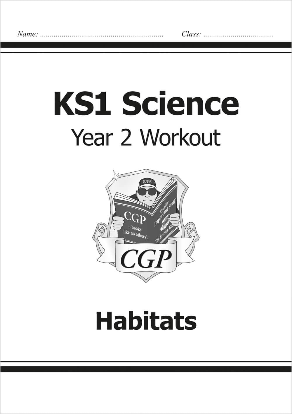 Ks1 Science Year 2 Workout: Habitats Cgp Books - Image 2