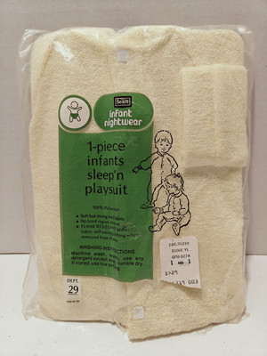 #ad Vtg Sears Infant Nightwear $9.99