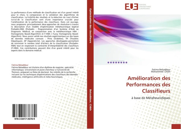 AméLioration Des Performances Des Classifieurs à Base De MéTaheuristiques Buch-image
