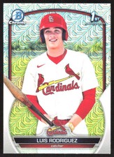5960I 2023 Bowman #BCP-130 Luis Rodriguez Chrome Prospects Mojo Refractors