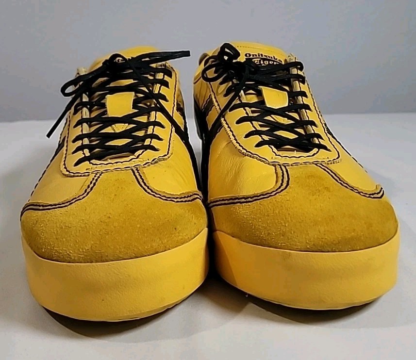 ★Onitsuka Tiger★MEXICO 66★YELLOW/BLACK★ Authentic Onitsuka Tiger MEXICO 66 Yellow/Black Unisex Shoes