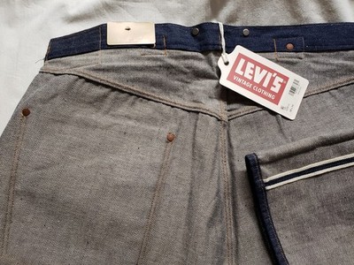 LEVI'S 1890 501 xx LVC Vintage Clothing Shrink-to-Fit Selvedge