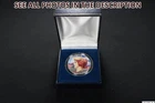 NobleSpirit 1922 Colorized Peace Silver Dollar w Box & COA