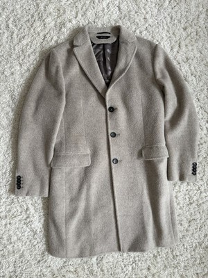 Z Zegna Mantel Herren Winter Alpaka Wolle