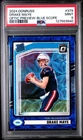 2024 Donruss Optic #379 DRAKE MAYE RC Preview Blue Scope RATED ROOKIE PSA MINT 9