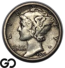 1926-S Mercury Dime Key Date San Francisco Issue