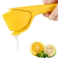 Lemon Squeezer Effortless Manual Flat Lime Juicer Squeezer Hand Citrus Press 