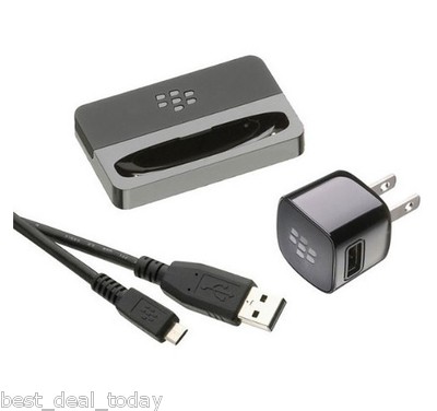Oem Blackberry Charging Desktop Charger USB Pod Dock For Bold