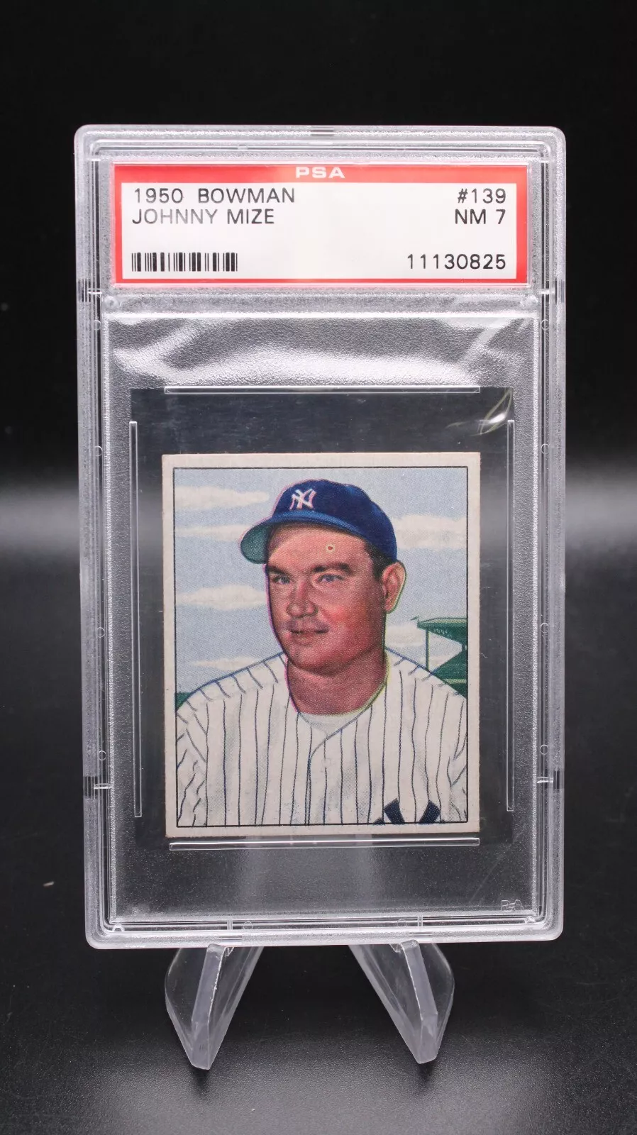Johnny Mize 1950 Bowman Baseball PSA 7 NM #139