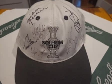 Greenbrier Resort Hotel Golf Solheim Cup Neuman Beth Daniel Laura Davies Cap Hat