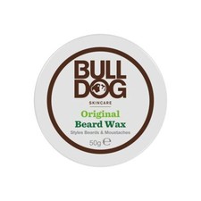 Image of BULLDOG SKINCARE Original Beard Wax 50g Long Lasting Hold for Beard and Moust...