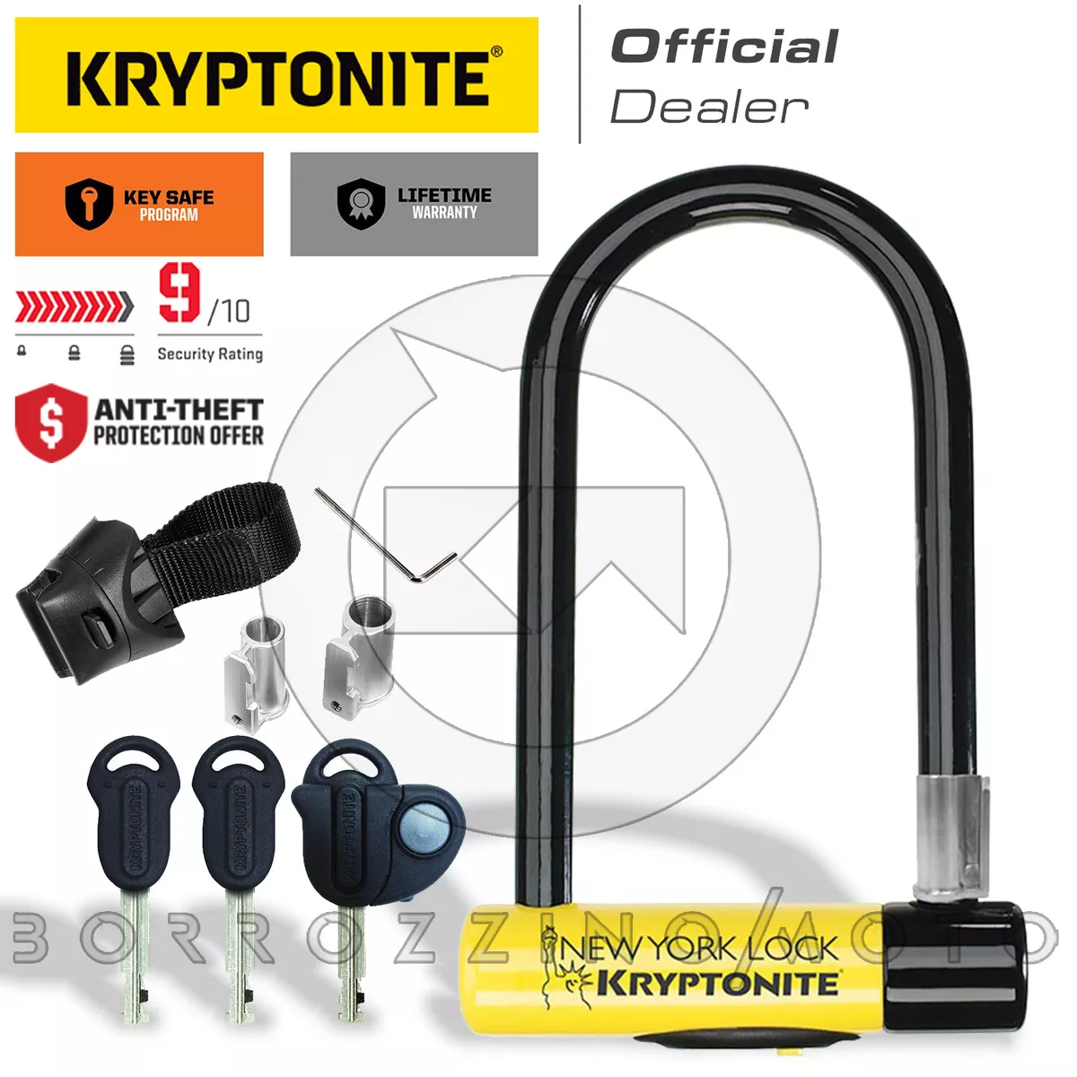 Anti hotsell theft kryptonite