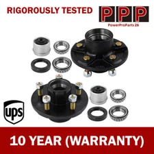 Pair 5 on 4.5 Trailer Idler Hub Kits For 3500 lbs 22017K Axle 5x4.5 5 Lugs